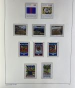 LIECHTENSTEIN Sammlung 1945-1997 postfrisch komplett auf Leuchtturm Vordruck