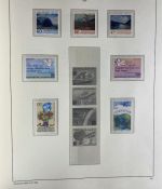LIECHTENSTEIN Sammlung 1945-1997 postfrisch komplett auf Leuchtturm Vordruck
