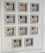 LIECHTENSTEIN Sammlung 1945-1997 postfrisch komplett auf Leuchtturm Vordruck