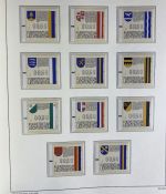 LIECHTENSTEIN Sammlung 1945-1997 postfrisch komplett auf Leuchtturm Vordruck