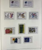 LIECHTENSTEIN Sammlung 1945-1997 postfrisch komplett auf Leuchtturm Vordruck