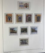 LIECHTENSTEIN Sammlung 1945-1997 postfrisch komplett auf Leuchtturm Vordruck