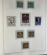 LIECHTENSTEIN Sammlung 1945-1997 postfrisch komplett auf Leuchtturm Vordruck