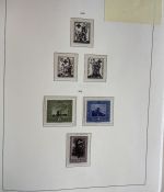 LIECHTENSTEIN Sammlung 1945-1997 postfrisch komplett auf Leuchtturm Vordruck