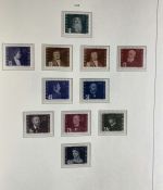 LIECHTENSTEIN Sammlung 1945-1997 postfrisch komplett auf Leuchtturm Vordruck