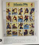 OLYMPIADE 1996 Atlanta Motivsammlung - aus Abo in KABE Klemmbinder
