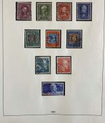 BRD / Bund 1949-1969 Sammlung gestempelt komplett auf Lindner Vordruck