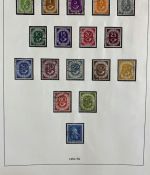 BRD / Bund 1949-1969 Sammlung gestempelt komplett auf Lindner Vordruck