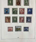 BRD / Bund 1949-1969 Sammlung gestempelt komplett auf Lindner Vordruck