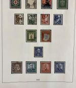 BRD / Bund 1949-1969 Sammlung gestempelt komplett auf Lindner Vordruck