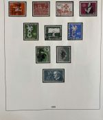BRD / Bund 1949-1969 Sammlung gestempelt komplett auf Lindner Vordruck