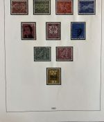 BRD / Bund 1949-1969 Sammlung gestempelt komplett auf Lindner Vordruck