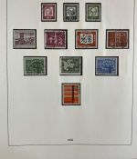 BRD / Bund 1949-1969 Sammlung gestempelt komplett auf Lindner Vordruck