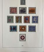 BRD / Bund 1949-1969 Sammlung gestempelt komplett auf Lindner Vordruck