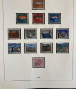 BRD / Bund 1949-1969 Sammlung gestempelt komplett auf Lindner Vordruck