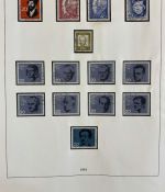 BRD / Bund 1949-1969 Sammlung gestempelt komplett auf Lindner Vordruck