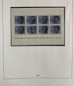 BRD / Bund 1949-1969 Sammlung gestempelt komplett auf Lindner Vordruck