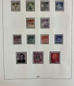 BRD / Bund 1949-1969 Sammlung gestempelt komplett auf Lindner Vordruck