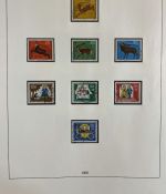 BRD / Bund 1949-1969 Sammlung gestempelt komplett auf Lindner Vordruck