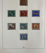 BRD / Bund 1949-1969 Sammlung gestempelt komplett auf Lindner Vordruck
