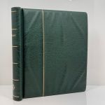 LEUCHTTURM Klemmbinder Grün wattiert - Aufdruck "EUROPA-CEPT" gebraucht