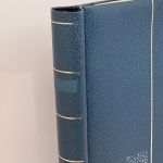 LEUCHTTURM Klemmbinder Blau unwattiert - ohne Aufdruck mit Mängeln