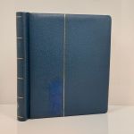 LEUCHTTURM Klemmbinder Blau unwattiert - ohne Aufdruck mit Mängeln