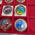 12x Farbmünzen "Marine Life Protection" – aus Ozeanien & Afrika (Palau, Ghana etc.)