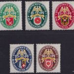 Deutsches Reich MiNr. 430-434 ungebraucht - Nothilfe 1929