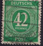 Gemeinschaftsausgaben 42 Pf. MiNr. 930 gestempelt, geprüft Schlegel BPP