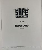 NIEDERLANDE Sammlung 1936-2000 postfrisch/gestempelt - in 3 SAFE Ringbindern