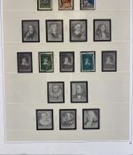 NIEDERLANDE Sammlung 1936-2000 postfrisch/gestempelt - in 3 SAFE Ringbindern
