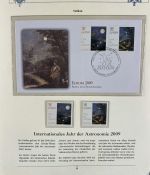 PAPST Benedikt XVI Sammlung - FDC & postfrisch - in 5 Ringbindern aus Borek Abo