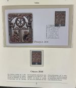 PAPST Benedikt XVI Sammlung - FDC & postfrisch - in 5 Ringbindern aus Borek Abo