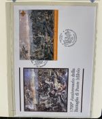 PAPST Benedikt XVI Sammlung - FDC & postfrisch - in 5 Ringbindern aus Borek Abo