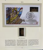 PAPST Benedikt XVI Sammlung - FDC & postfrisch - in 5 Ringbindern aus Borek Abo