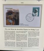 PAPST Benedikt XVI Sammlung - FDC & postfrisch - in 5 Ringbindern aus Borek Abo