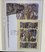 PAPST Benedikt XVI Sammlung - FDC & postfrisch - in 5 Ringbindern aus Borek Abo