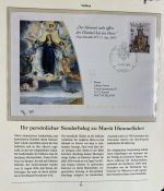 PAPST Benedikt XVI Sammlung - FDC & postfrisch - in 5 Ringbindern aus Borek Abo