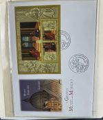 PAPST Benedikt XVI Sammlung - FDC & postfrisch - in 5 Ringbindern aus Borek Abo