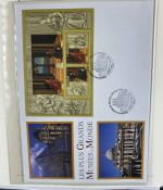 PAPST Benedikt XVI Sammlung - FDC & postfrisch - in 5 Ringbindern aus Borek Abo
