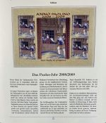 PAPST Benedikt XVI Sammlung - FDC & postfrisch - in 5 Ringbindern aus Borek Abo