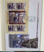 PAPST Benedikt XVI Sammlung - FDC & postfrisch - in 5 Ringbindern aus Borek Abo