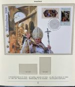 PAPST Benedikt XVI Sammlung - FDC & postfrisch - in 5 Ringbindern aus Borek Abo