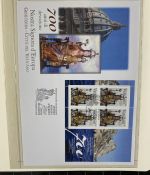 PAPST Benedikt XVI Sammlung - FDC & postfrisch - in 5 Ringbindern aus Borek Abo