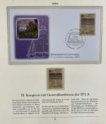 PAPST Benedikt XVI Sammlung - FDC & postfrisch - in 5 Ringbindern aus Borek Abo