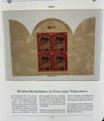 PAPST Benedikt XVI Sammlung - FDC & postfrisch - in 5 Ringbindern aus Borek Abo