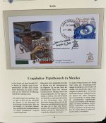 PAPST Benedikt XVI Sammlung - FDC & postfrisch - in 5 Ringbindern aus Borek Abo