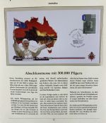 PAPST Benedikt XVI Sammlung - FDC & postfrisch - in 5 Ringbindern aus Borek Abo