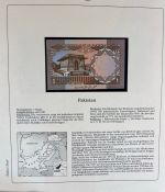 Sammlung BANKNOTEN DER WELT 46 Stück im Album (Sammler-Qualität)